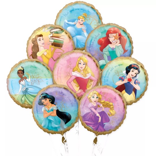 Disney Princess Balloon Bouquet (8 Piece)