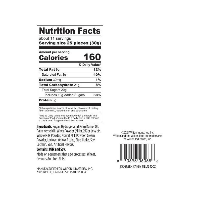 Wilton Dark Green Candy Melts