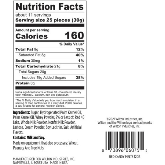 Wilton Red Candy Melts