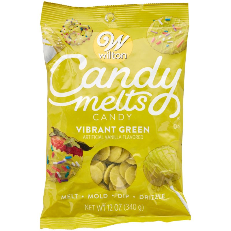 Wilton Vibrant Green Candy Melts