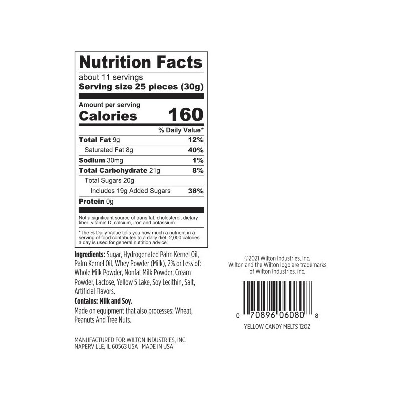 Wilton Yellow Candy Melts