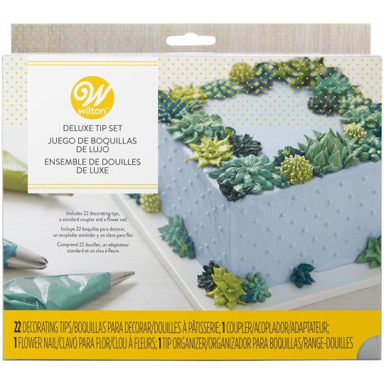Wilton Decorating Piping Tip Set (22 Piece)
