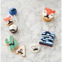 Wilton Moustache Icing Decorations