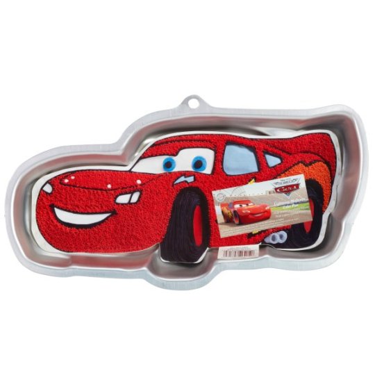 Wilton Lightning McQueen Cars Cake Tin