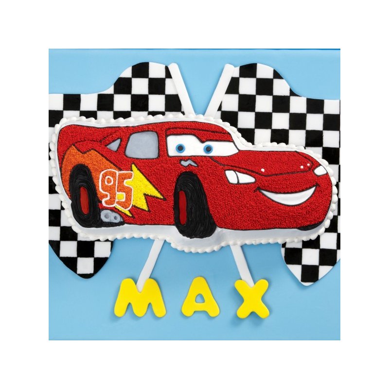 Wilton Lightning McQueen Cars Cake Tin