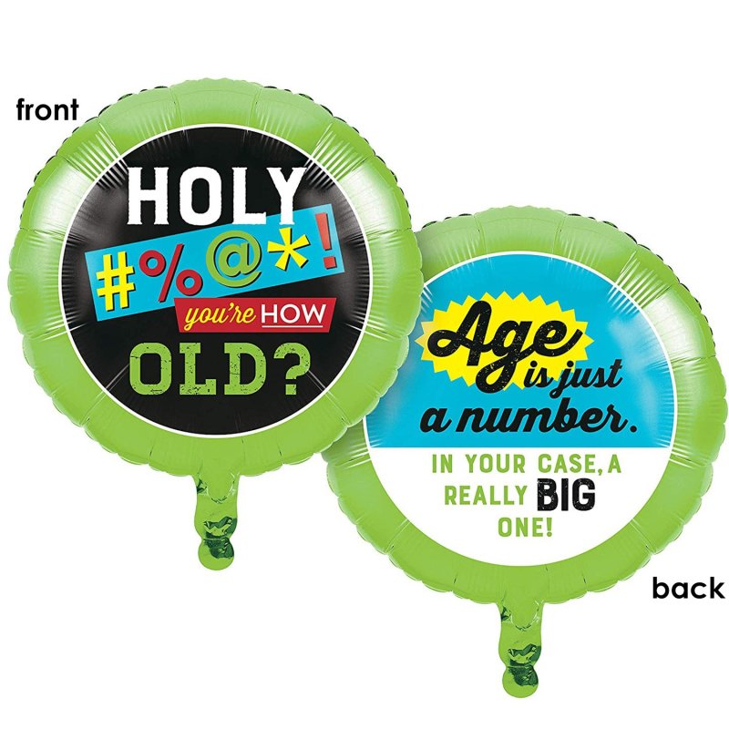 Funny Adult Humour Foil Balloon