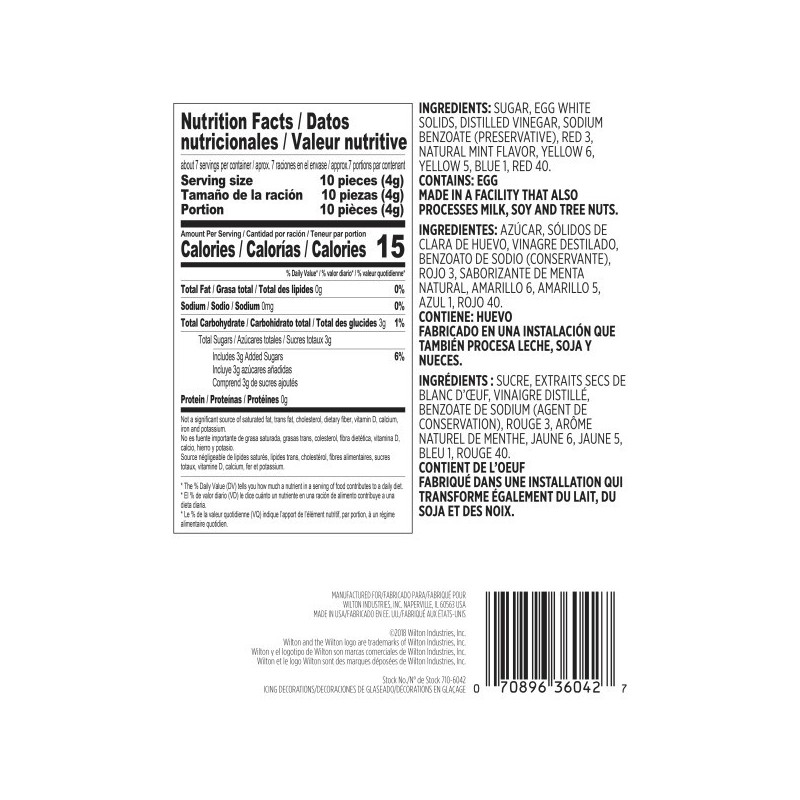 Wilton Letters & Numbers Icing Decorations (68 Piece)