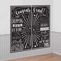 Black & White Graduation Scene Setter