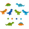Wilton Dinosaur Icing Decorations (Pack of 12)