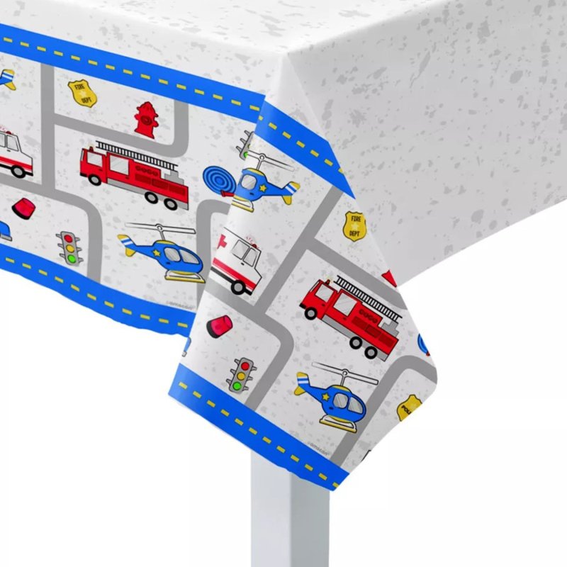 First Responders Paper Tablecover