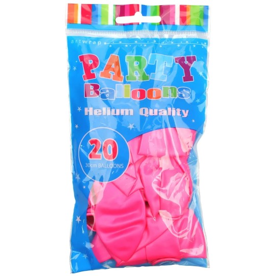 30cm Light Pink Pearl Balloons (Pack of 20) | Pink Party Supplies