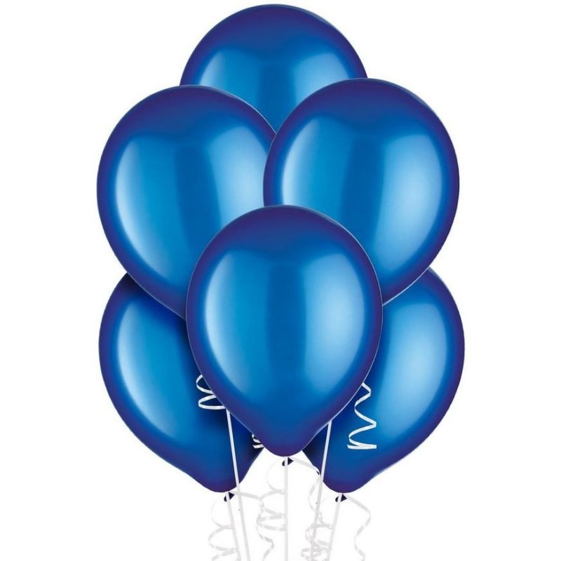 30cm Blue Pearl Balloons (Pack of 20)