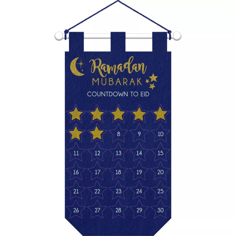 Countdown to Eid Felt Banner