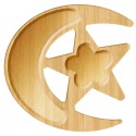 Moon & Star Eid Bamboo Platter