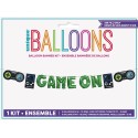 Air-Fill Gaming Party Foil Balloon Kit | Gaming Party Supplies