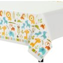 Happy Jungle Plastic Tablecover