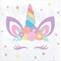 Unicorn Party Small Napkins (Pack of 16)