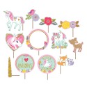 Magical Unicorn Scene Setter with Photo Props