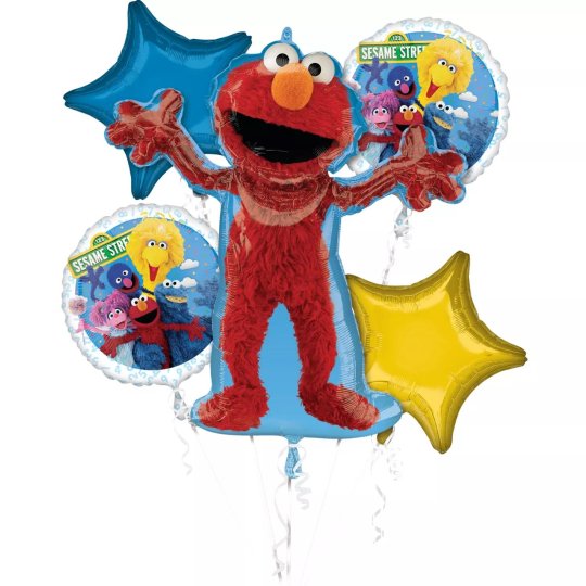 Sesame Street Balloon Bouquet (5 Piece)