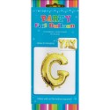 Gold Letter G Balloon 35cm