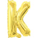 Gold Letter K Balloon 35cm