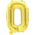 Gold Letter O Balloon 35cm