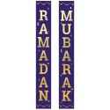 Fabric Ramadan Mubarak Banner Flags