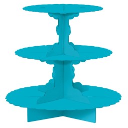 Caribbean Blue Cupcake Stand