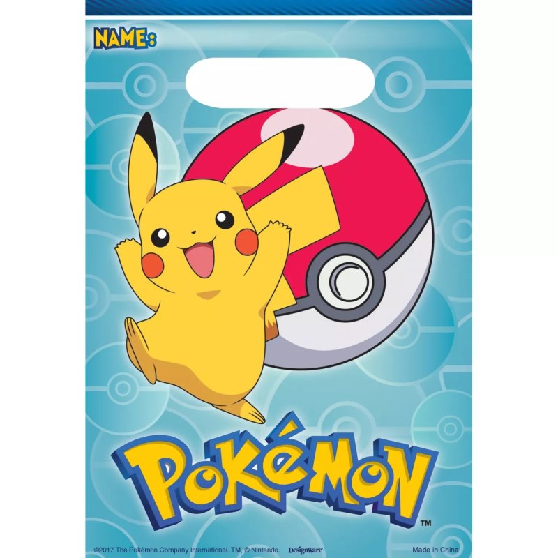 Pokemon Party Bags (Pack of 8)