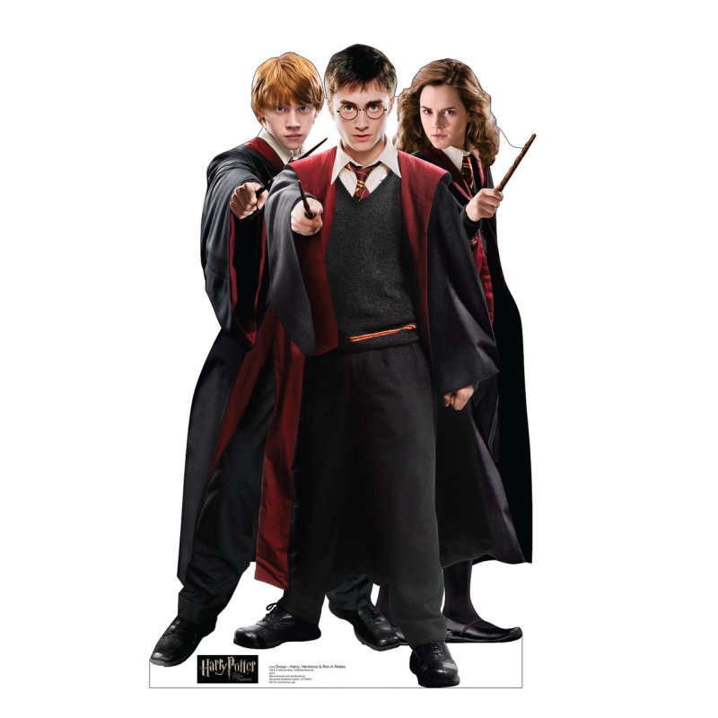 Lifesize Harry Potter & Friends Cardboard Cutout