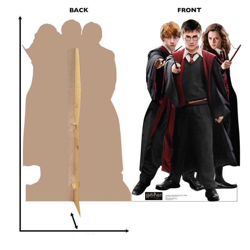 Lifesize Harry Potter & Friends Cardboard Cutout