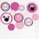 Minnie Mouse Paper Fan Decoration Kit