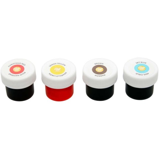 Wilton Primary Icing Colours (Set of 4)