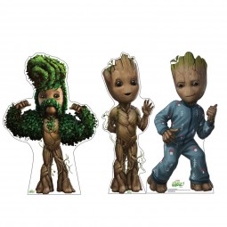 I am Groot Cardboard Cutout (Set of 3)