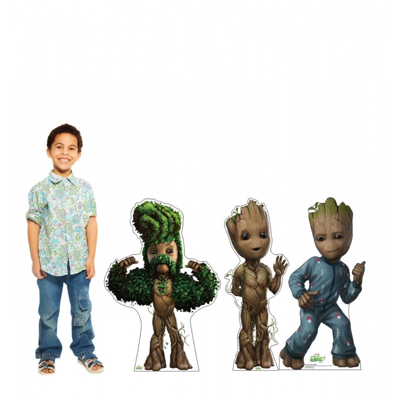 I am Groot Cardboard Cutout (Set of 3)