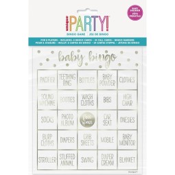 Baby Shower Oh Baby Bingo Game