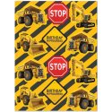 Construction Zone Stickers (Set of 48) | Discontinued