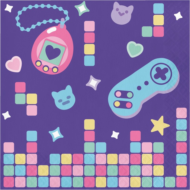 Digital Gamer Large Paper Napkins (Pack of 16)