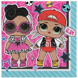 LOL Surprise Large Napkins (Pack of 16)