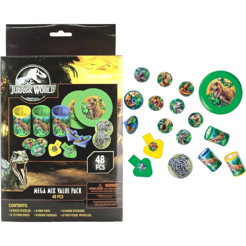 Jurassic World Favours Pack (48 Piece)