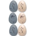 Plastic Jurassic World Fillable Eggs (Pack of 6)