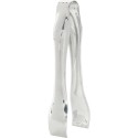 Plastic Silver Candy Tongs