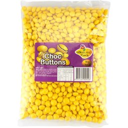 Yellow Chocolate Buttons (1kg)