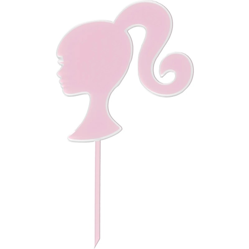 Acrylic Barbie Cake Topper