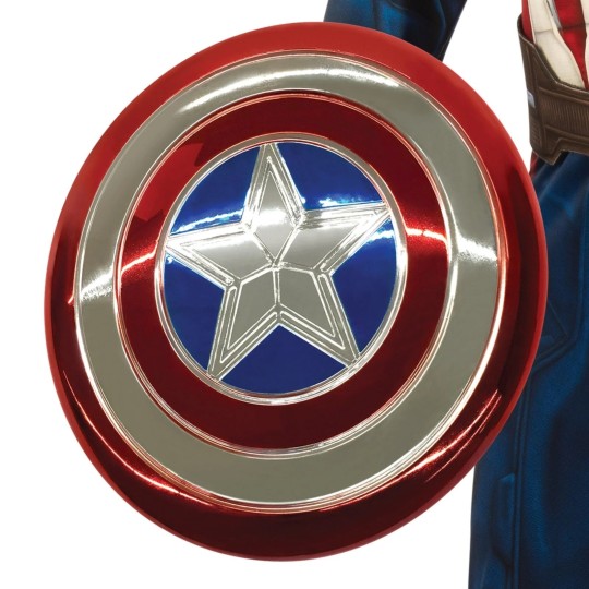 Avengers Endgame Kids Captain America Premium Costume Size 5-6 Years - Avengers Party Supplies