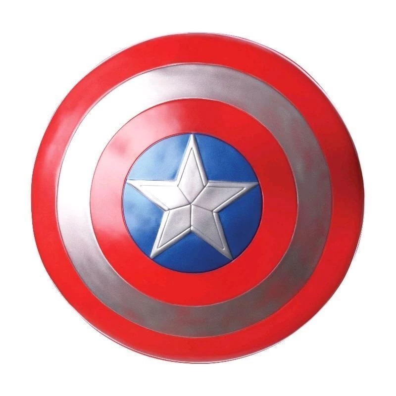 60cm Avengers Adult Captain America Shield - Avengers Party Supplies