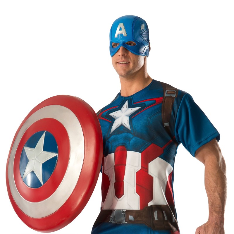 60cm Avengers Adult Captain America Shield - Avengers Party Supplies
