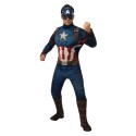 Avengers Captain America Deluxe Adults Costume - Standard Size - Avengers Party Supplies