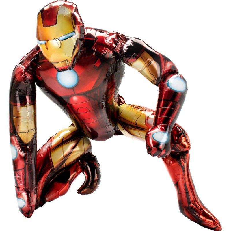 Marvel Avengers Iron Man Airwalker Balloon - Avengers Party Supplies
