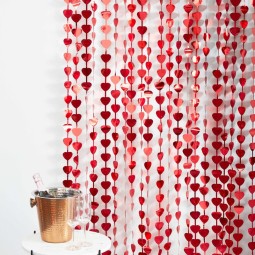 Ginger Ray Heart Shaped Party Backdrop